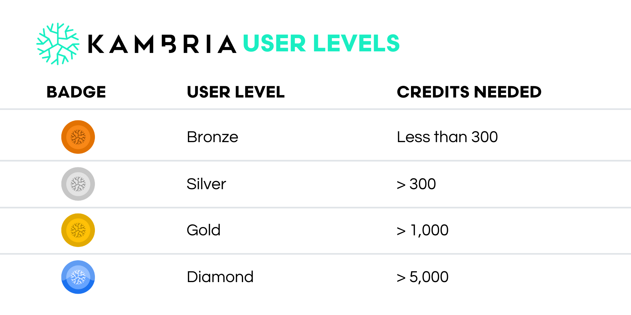 User Levels